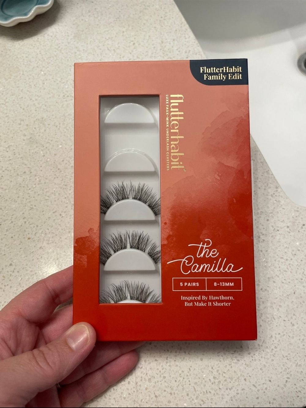 The Camilla False Eyelashes - Black